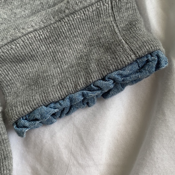 J. Crew Mercantile grey sweater size XS - Picture 8 of 9